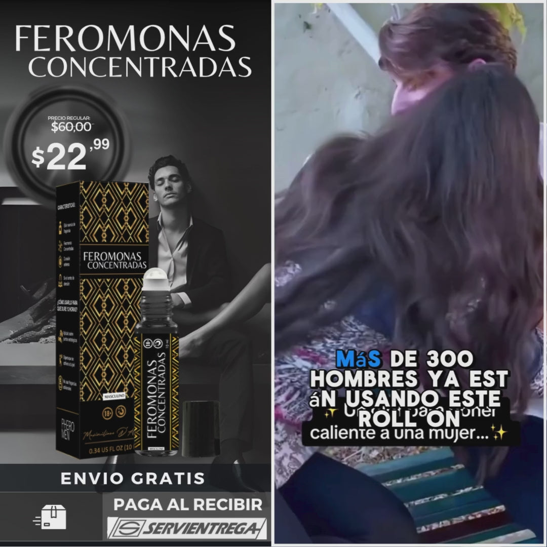 Feromonas Concentradas Roll on Hombre – Masculino